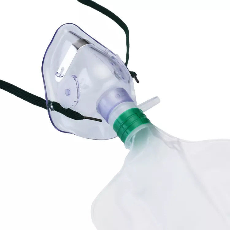 Non Rebreather Medical Venturi Oxygen Mask With Reservoir Bag